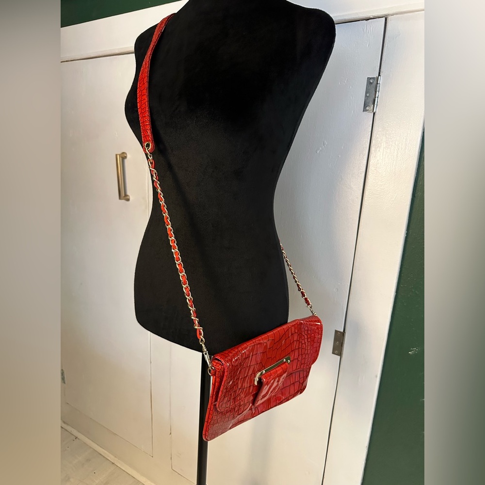 Red Avon Crossbody bag